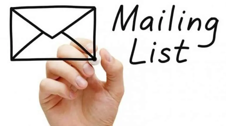 mailing list