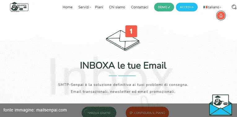 smtp mailsenpai