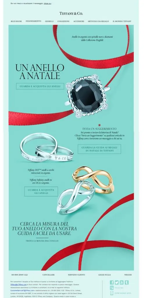 template newsletter natalizie