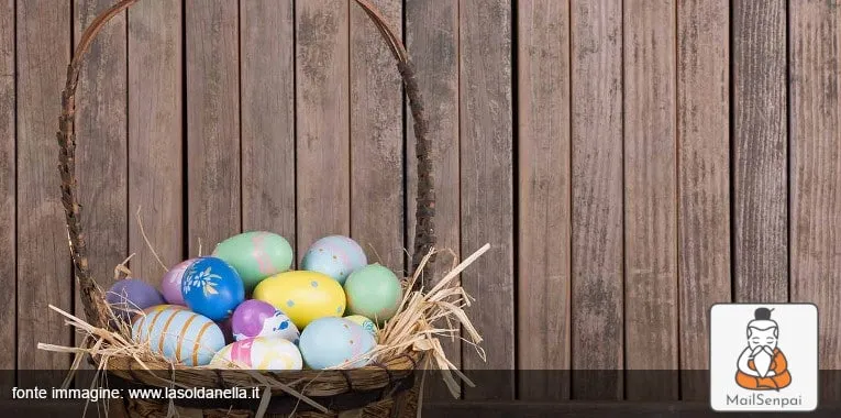 esempi newsletter di pasqua