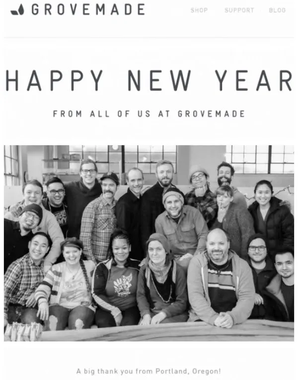 cos'è una newsletter di capodanno