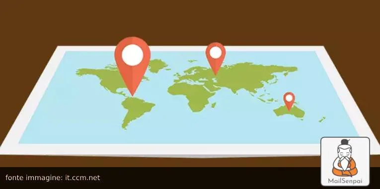 localizzazione email