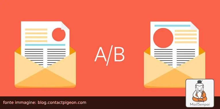 A/B testing email