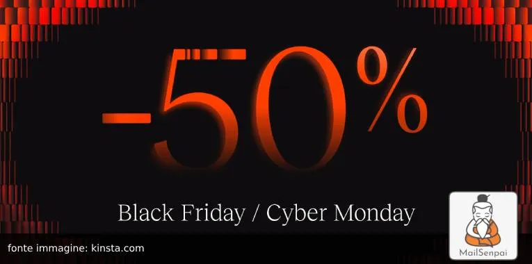 email marketing black friday e cyber monday